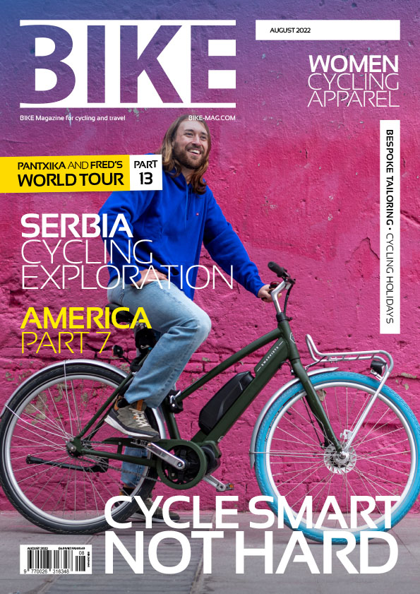 BIKE Magazine August 2022 Cover