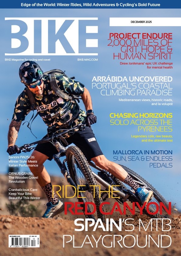 BIKE Magazine December 2025 Cover